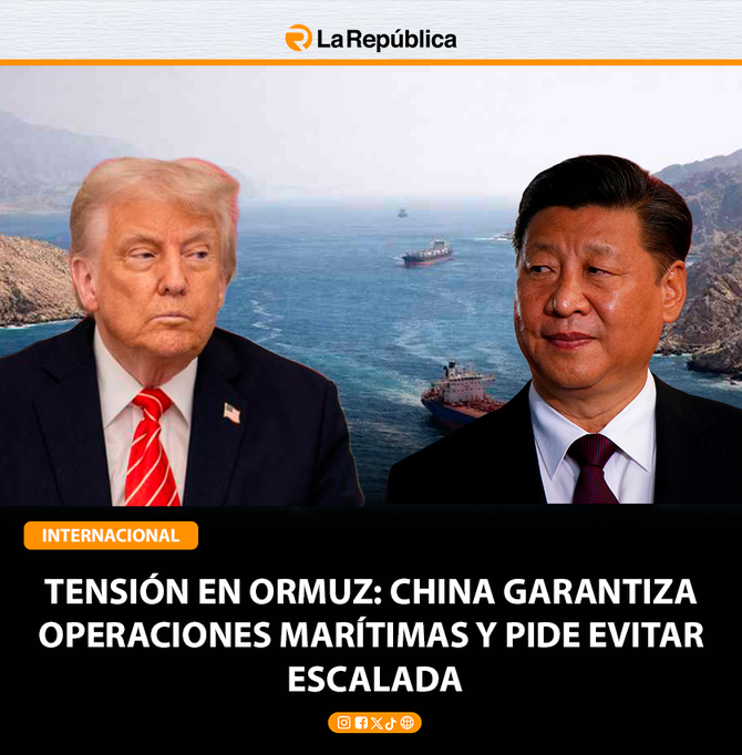 TENSIÓN EN ORMUZ: CHINA GARANTIZA OPERACIONES MARÍTIMAS Y PIDE EVITAR ESCALADA - Cover Image
